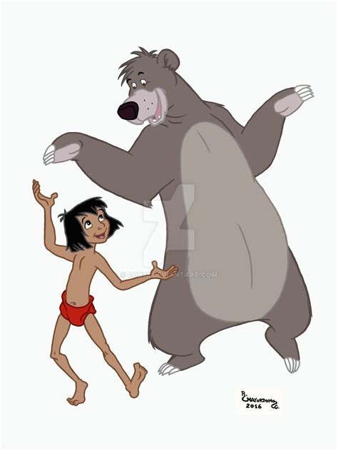 19.Mowgli y Baloo | Disney dschungelbuch, Zeichentrick, Kinder malerei