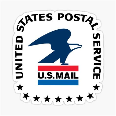 Usps Postal Service Mail Old Logo Embroidery Machine Instant Download ...