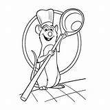 Coloring Pages Ratatoulie sketch template