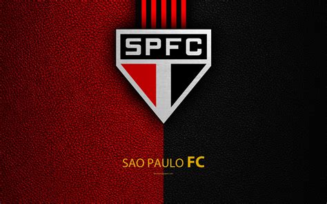 Sao Paulo FC, 4K, Brazilian football club, Brazilian Serie A, leather