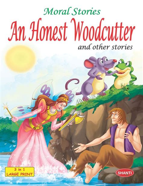 Story Book for Kids-Moral Stories (English) - An Honest Woodcutter and ...