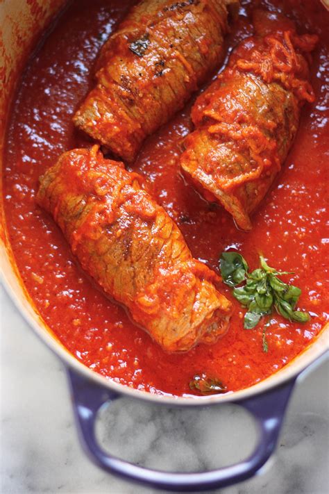 Sunday Suppers: Sicilian Braciole - Baker by Nature | Italian recipes ...