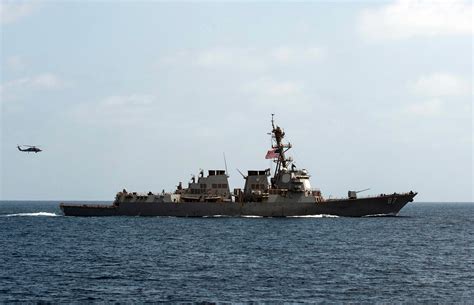 U.S. Ship Off Yemen Fires Missiles at Houthi Rebel Sites - The New York ...