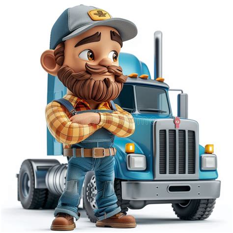 Truck Driver Cartoon Stock Illustrations – 6,286 Truck Driver Cartoon Stock Illustrations ...