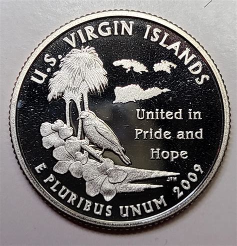 Territory Quarter 2009-S Virgin Islands Clad Proof-65 (GEM) - For Sale ...