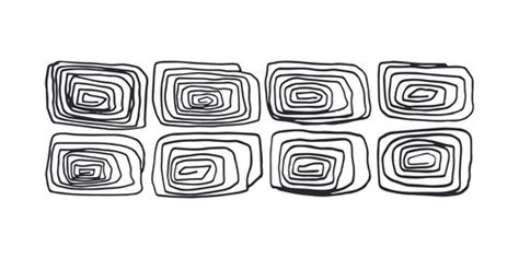 Horizontal pattern texture line hand drawn Vector Image