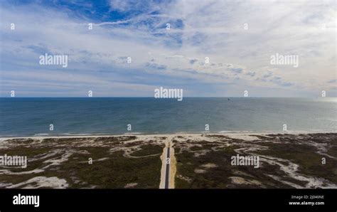 Fort Morgan Beach Stock Photo - Alamy