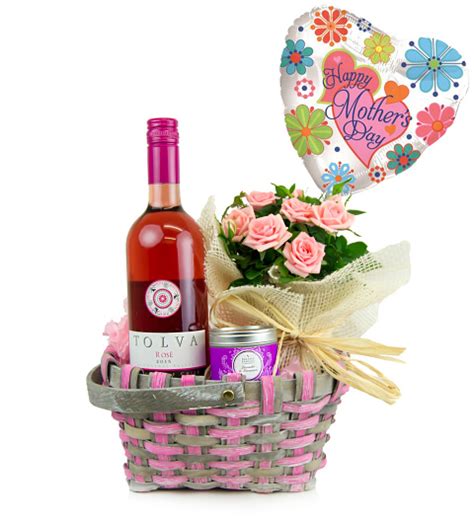 Happy Mother's Day Basket » Mothers Day Gifts £34.99 | FREE Chocolates | Prestige Flowers