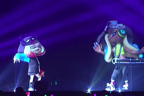 This hour-long Splatoon concert features holographic squid kids | Splatoon, Concert, Holographic