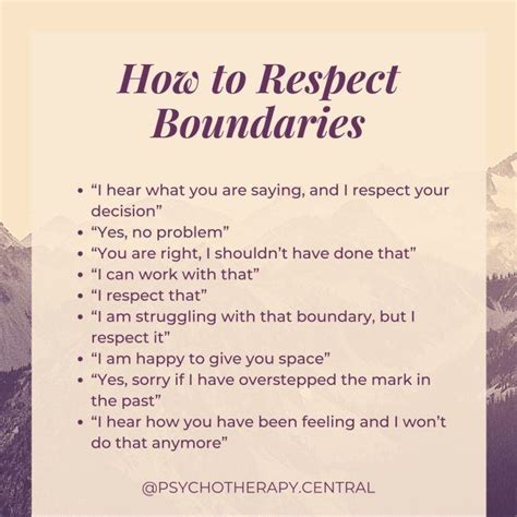 How to Respect Boundaries | Boundaries quotes, Respecting boundaries ...