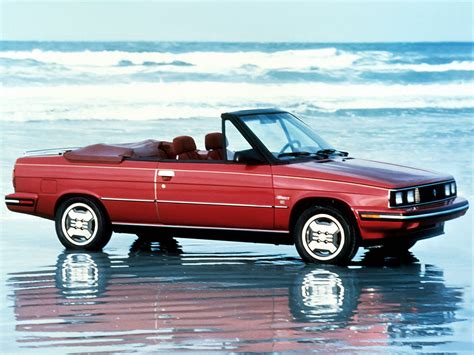 Renault AMC Alliance Convertible : le cabriolet 9 d’outre-Atlantique