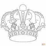 Prince Crown Coloring Page sketch template