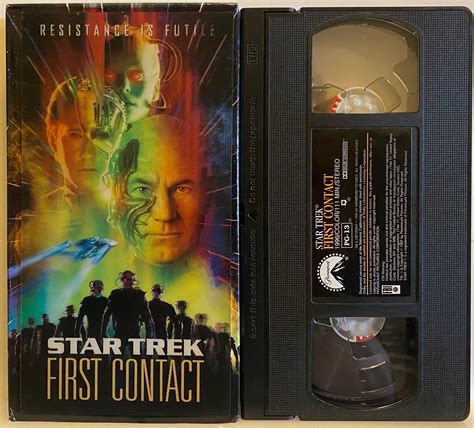 Star Trek First Contact 1996 Vintage VHS Video Movie Cassette Tape - Etsy