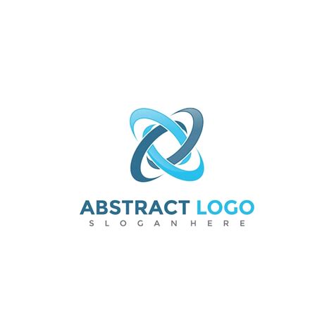 Diseño de logotipo abstracto | Vector Premium