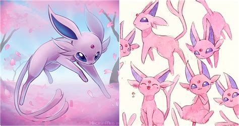 Pokemon: 10 Pieces Of Espeon Fan Art