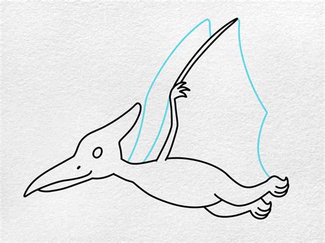 Draw a Pterodactyl - HelloArtsy