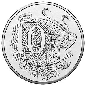 2017 Australia, Choice 10c TEN CENT COIN from Royal Australian Mint ...