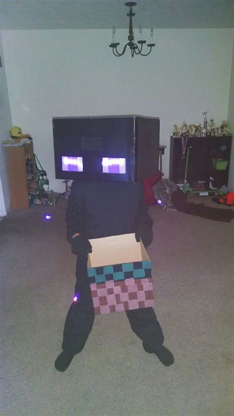 Enderman Hallowen Costume | Projects, Decor, Costumes