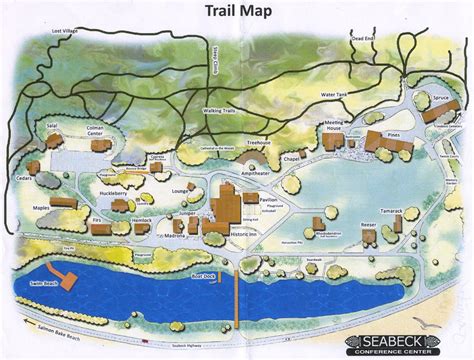 Seabeck Trail Map | I spent a week at a conference hosted at… | Flickr