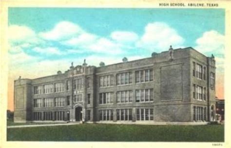 Abilene High School, Abilene, Texas 1930s Photo | Abilene, Port st ...