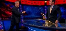 Stephen Colbert and Jon Stewart on Stephen's Emmy Win (Video)