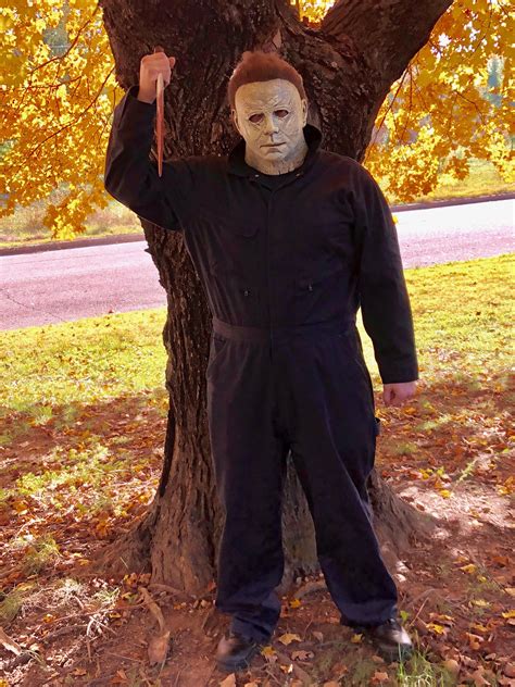 Myself as Michael Myers “The Shape” from Halloween (2018) : r/Halloween_Costumes