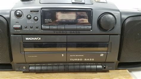 Magnavox AZ 8400 Radio Cassette Recorder CD Player Boombox Good Clean ...