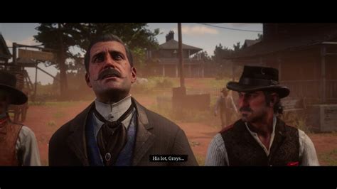 Red Dead Redemption 2 - The New South: Dutch Helps Free Josiah Trelawny In Rhodes Cutscene (2018 ...