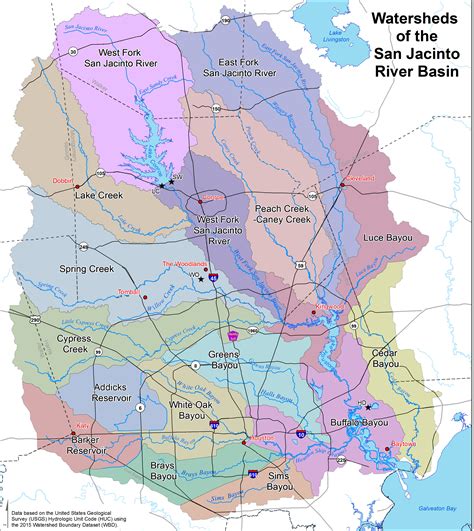 Watersheds - San Jacinto River Authority