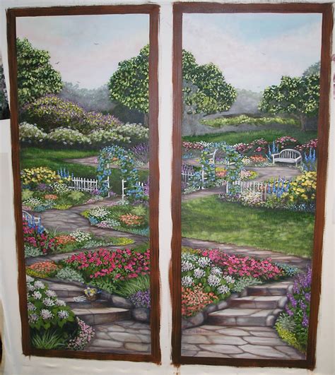 Window Scene Wall Murals - Ellen Leigh