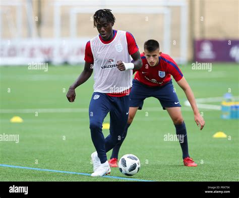 England's Trevoh Chalobah during the England U-19 training session at ...