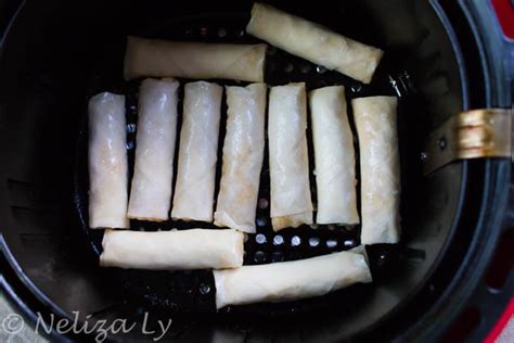 Air Fryer Lumpia Shanghai or Eggrolls