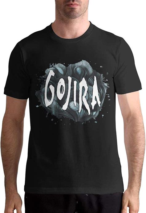 Gojira Band S Basic Short Sleeve Music Band Shirt Black | Zelite