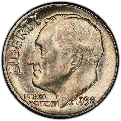 1958 Dime Value Guide (“P,” “D,” “PF,” & Rare Error Coins)