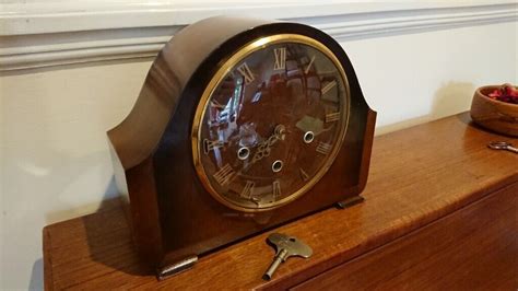 Vintage Smiths Westminster Chime Mantel Clock with Key | in Bromley, London | Gumtree