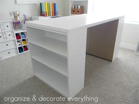 DIY Crafting Table and Storage Solutions