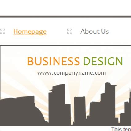 Business Design Template Free website templates in css, html, js format for free download 49.33KB