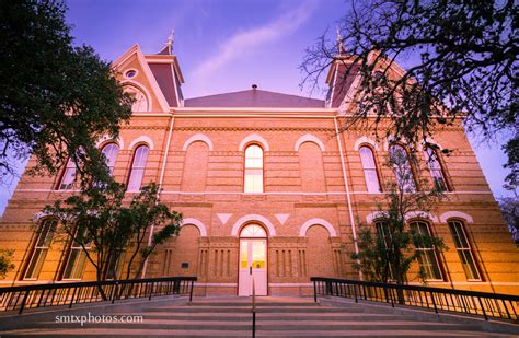 Old Main at Dusk - San Marcos Photos