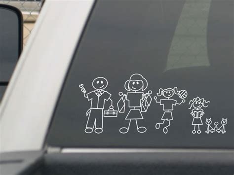 Family Stickers | Family Car Stickers