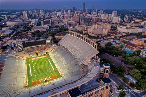 Texas Longhorns Football Stadium Aerial