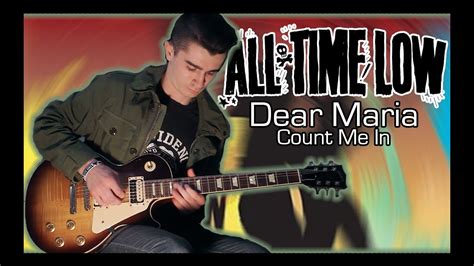 All Time Low - Dear Maria, Count Me In (Guitar & Bass Cover w/ Tabs) - YouTube