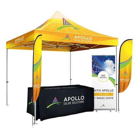 Boothfest Outdoor Trade Show Booth Package (A) | Tradeshow booth, Event booth, Outdoor banners