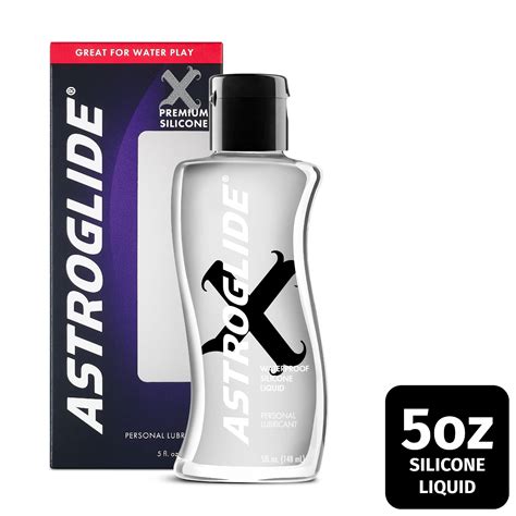 Astroglide X, Premium Waterproof Silicone Personal Lubricant - 5 oz - Walmart.com - Walmart.com