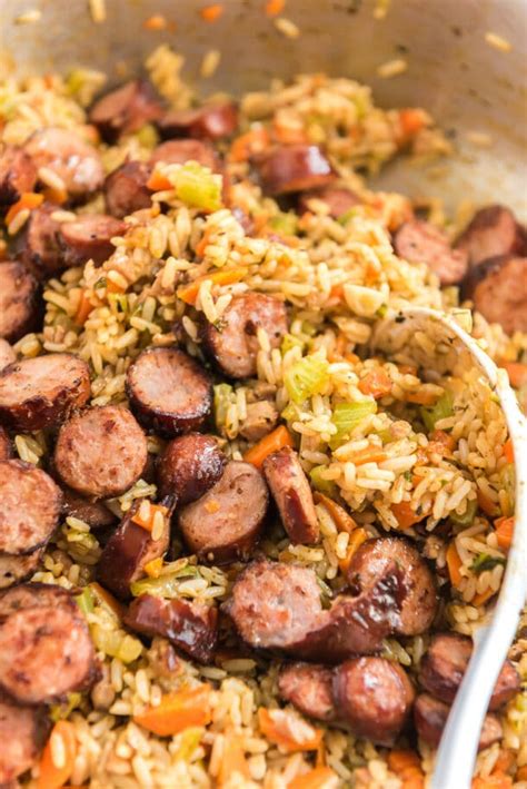 The Best Cajun Sausage Jambalaya Recipe - Play Party Plan