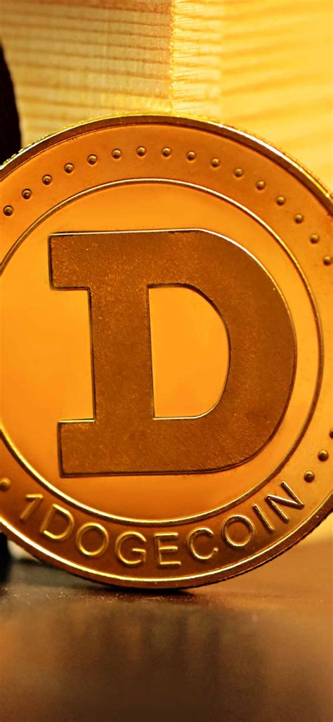 Dogecoin Wallpaper 4K, 8K, Cryptocurrency, 5K, Golden