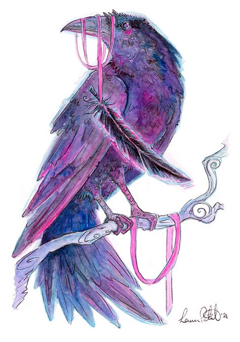 Raven Steals a Feather – fallenlights.net