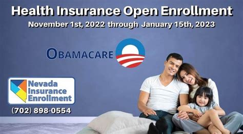 Health Insurance Open Enrollment November 1st 2022 through January 15th 2023