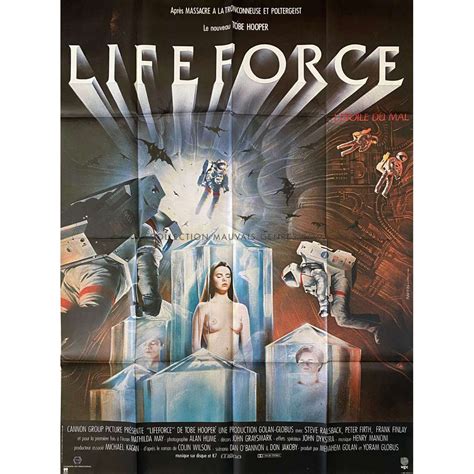 LIFEFORCE French Movie Poster - 47x63 in. - 1985