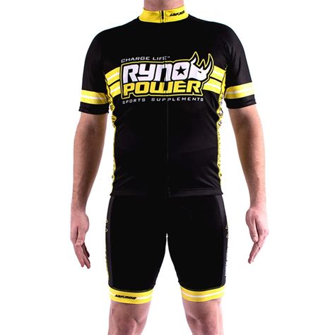 RACESUIT- - RYNO POWER CYCLE LYCRA SUIT BLACK LOGO | Distributed by ...