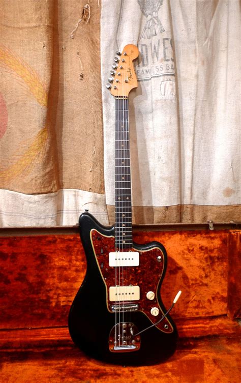 1961 Fender Jazzmaster Black - Refin > Guitars Electric Solid Body | Southside Guitars